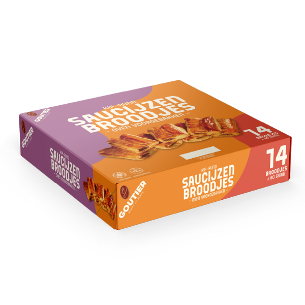 Goutier Butter Sausage Rolls 14x80Gr // 6x1134Gr