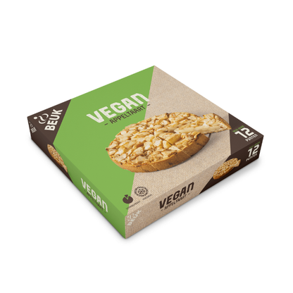 Vegan Appeltaart Amandel 12 Punt // 6x1800Gr